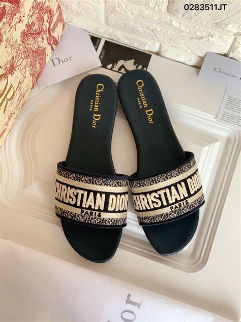 christian dior slippera|christian dior sandals women's.